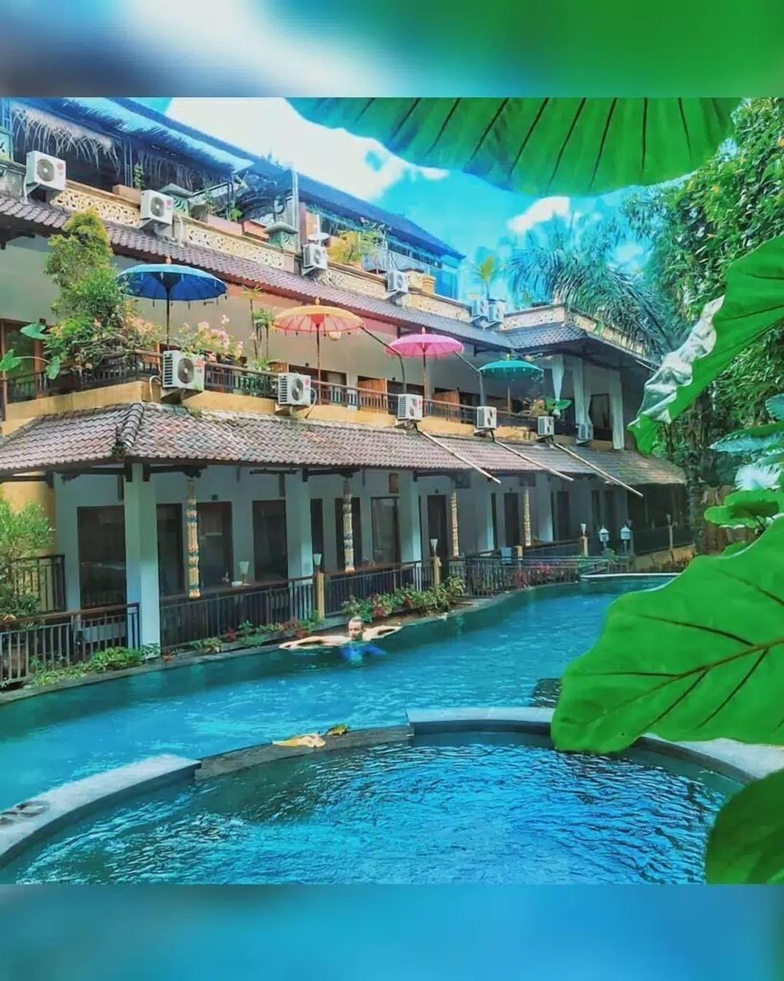 Hotel Tukad White House à Ubud Extérieur photo